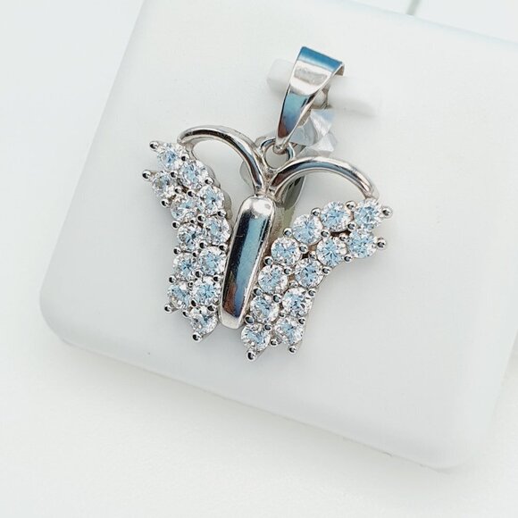 "925 Sterling Silver Cubic Zirconia Pendant, U19254761 - Picture 7 of 11